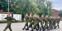 Участники сборов «Гвардеец» изучают основы военного дела - Никольский район