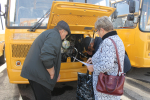 Филиал школы села Казарка в селе Нижний Шкафт получил новый автобус