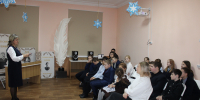 Для школьников проведен Урок мужества «Возьми в пример себе героя» - Никольский район