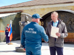 В Никольске торжественно открыли сквер, посвящённый огнеборцам