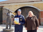 В Никольске торжественно открыли сквер, посвящённый огнеборцам