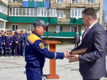 В Никольске торжественно открыли сквер, посвящённый огнеборцам