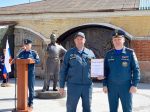 В Никольске торжественно открыли сквер, посвящённый огнеборцам